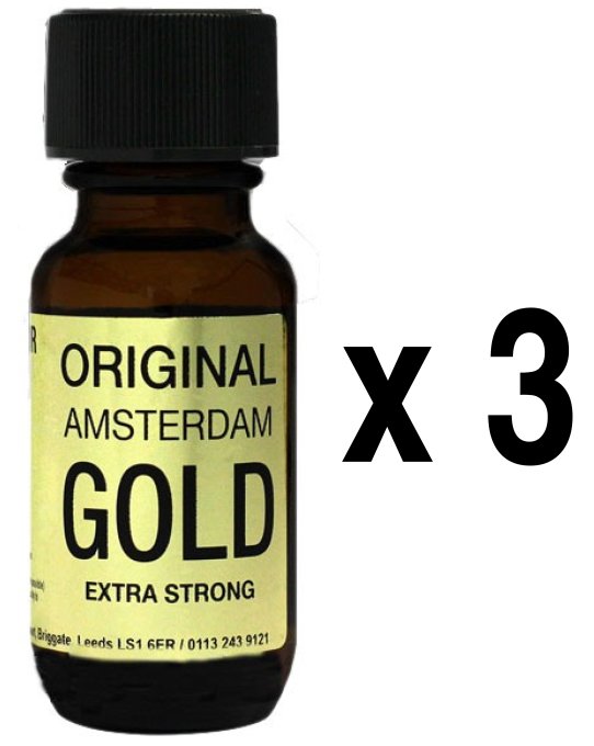 Original Amsterdam Gold 25mL x3