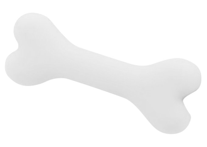 Os Puppy en silicone BONE Blanc