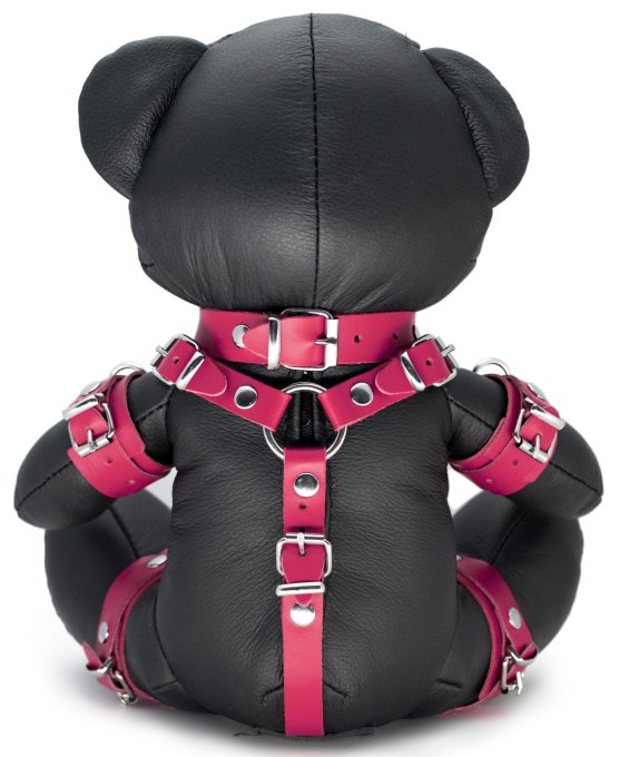 Ours en cuir Bendy The Bdsm Teddy Bear Rose