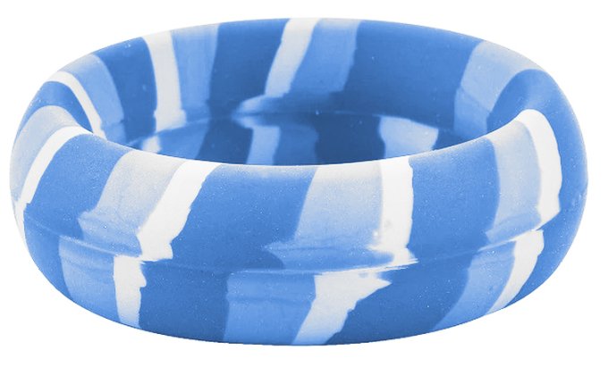 Pack 3 Cockrings Silimix Bleus