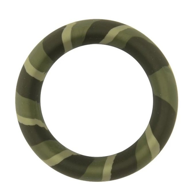 Pack 3 Cockrings Silimix Vert Army