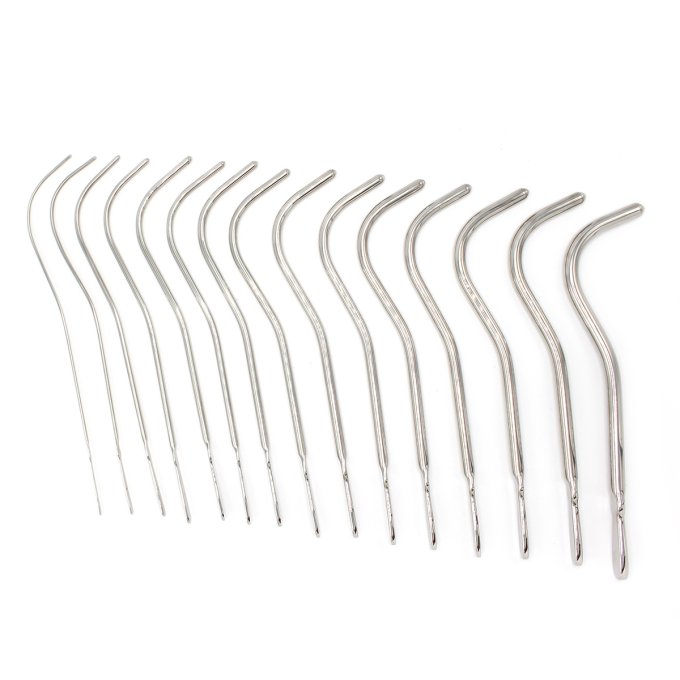 Pack de 15 Tiges d'urètre Full Dilator 2 à 12mm
