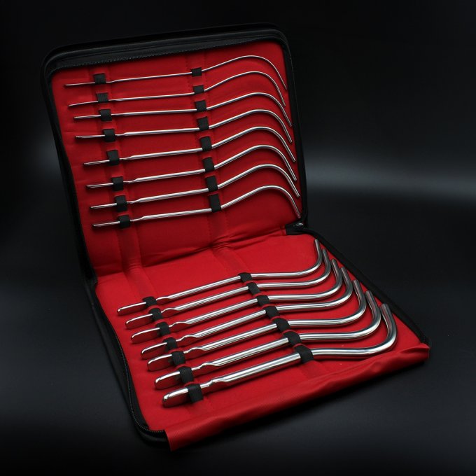 Pack de 15 Tiges d'urètre Full Dilator 2 à 12mm