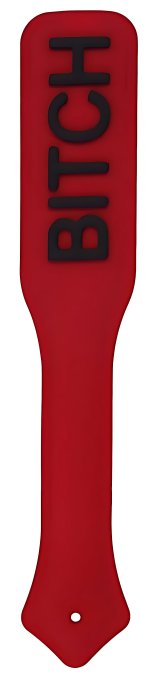 Paddle Bitch 31cm Rouge-noir