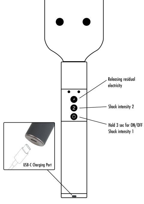 Paddle Electro Shock 40.5cm
