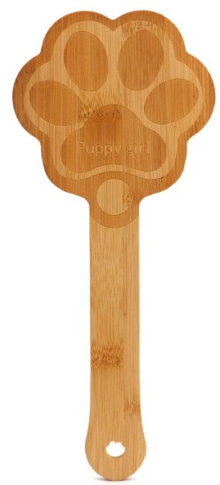 Paddle en Bois Patte de Chat Puppygirl 25cm