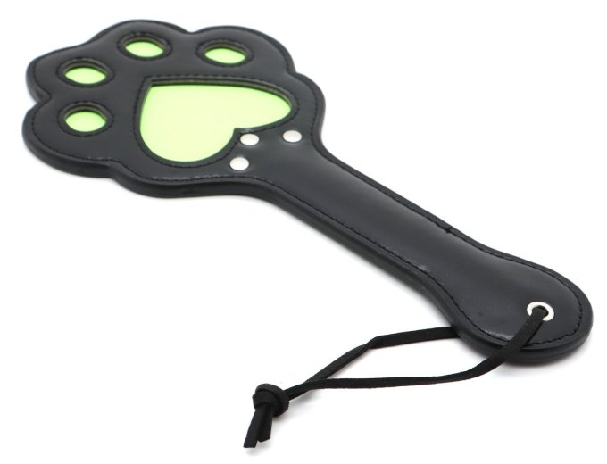 Paddle Patte 28 x 13cm Noir-Vert