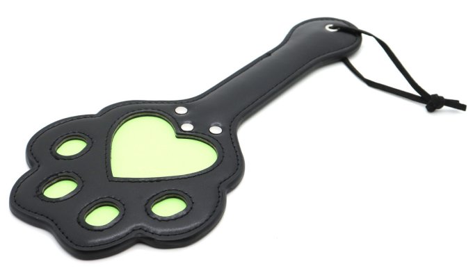 Paddle Patte 28 x 13cm Noir-Vert