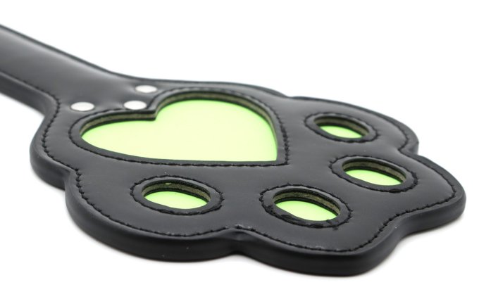 Paddle Patte 28 x 13cm Noir-Vert