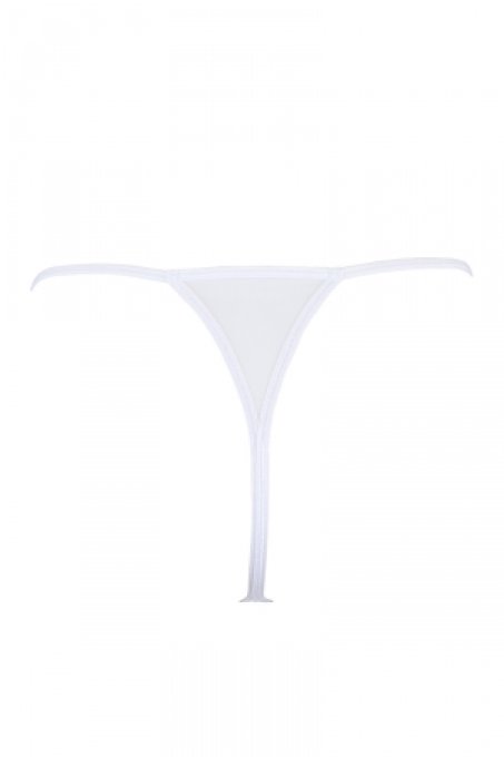 String blanc à clous dorés V-9798 - Axami