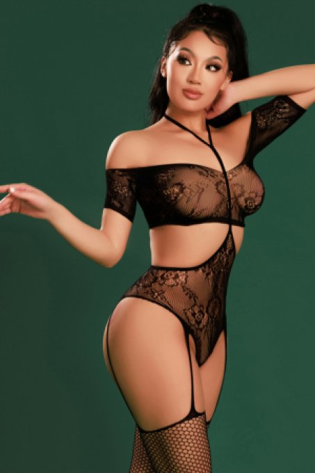 Combinaison sexy noire - J Lingerie
