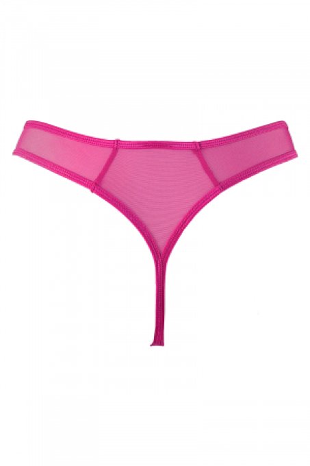 String Rose tulle et broderies V-10258 - Axami