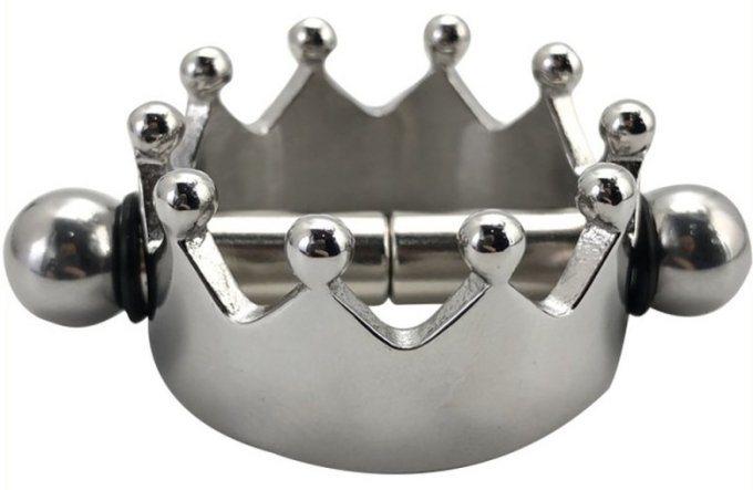 Pince-Tétons en métal Crown 27mm