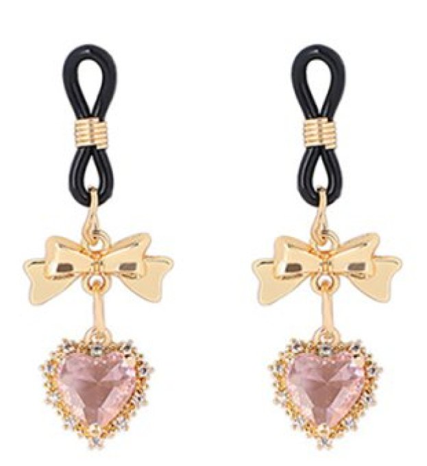 Pince-Tétons Heart Diamond Rose