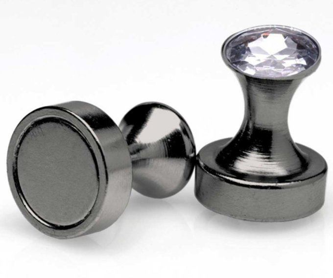 Pince-tétons Magnet Pins Noires x2