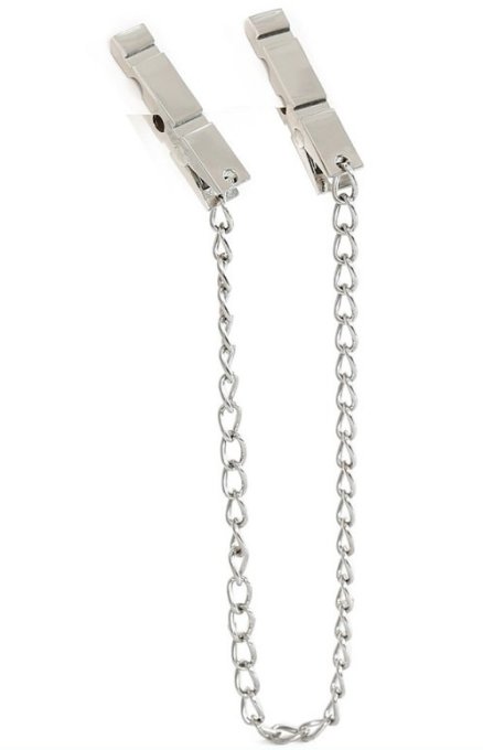 Pince-tétons Pegs avec chaîne
