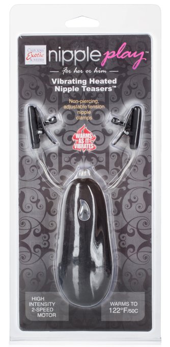 Pince-tétons vibrantes Nipple Teaser Noires