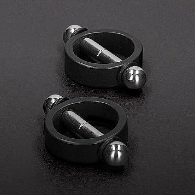 Pinces magnétiques pour tétons Pincher Noires