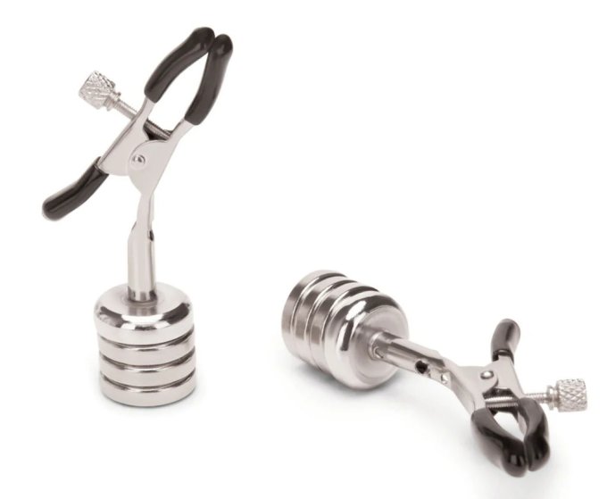 Pinces Nipple Clips avec Poids 60g x2