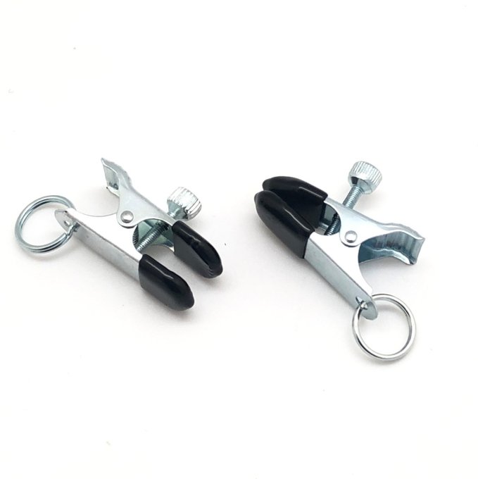 Pinces pour tétons en métal 4cm x2