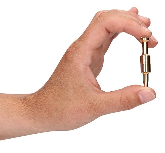 Pinces pour tétons magnétiques Diamond Pin x2 Dorées