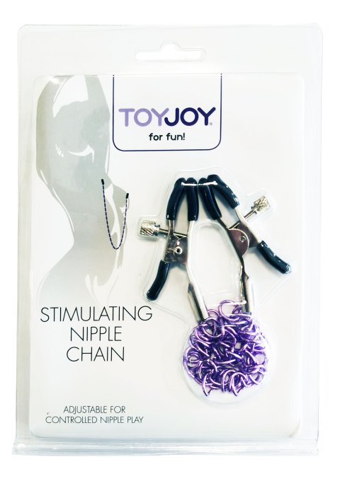 Pinces pour tétons Nipple Chain Purple
