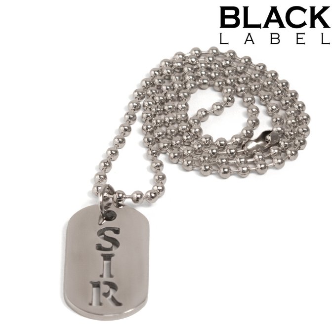 Plaque DogTag Kink Sir 4.5 x 2.5cm