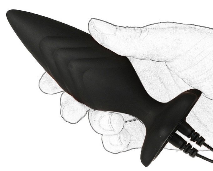Plug anal Électro Shock Butt 10 x 3.5cm