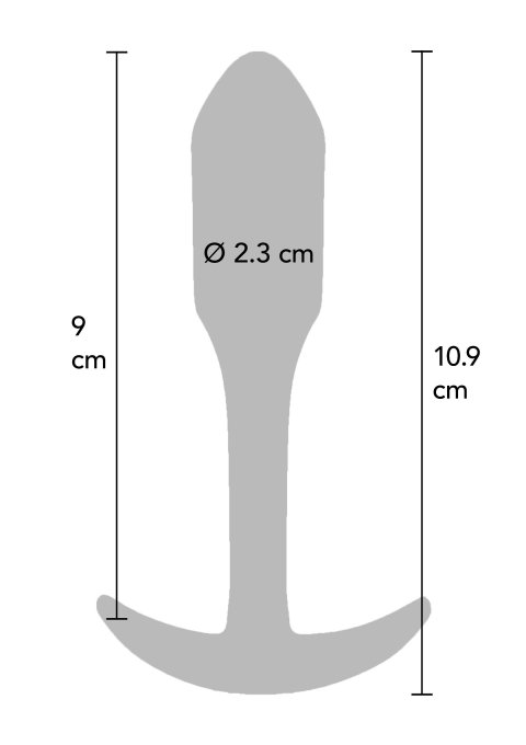 Plug anal Mini Smooth M 9.5 x 2.3cm