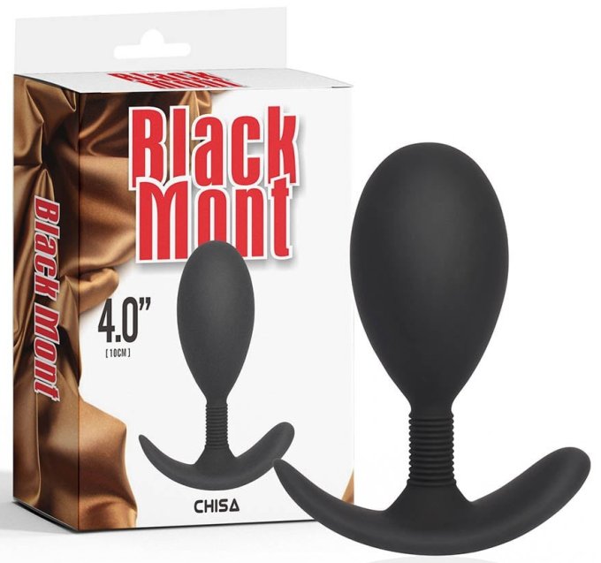 Plug anal Play Black Mont L 10 x 4.5cm