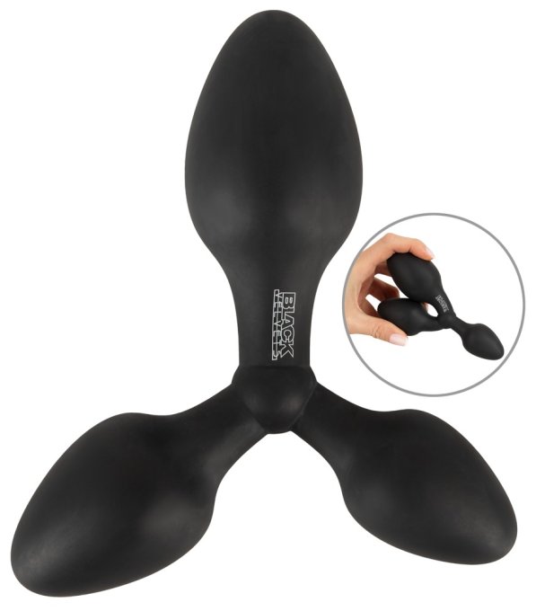 Plug anal Triple Trainer Noir
