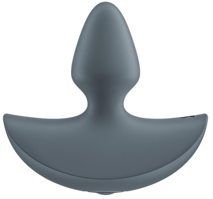 Plug anal vibrant Booty Absolute 1 Gris