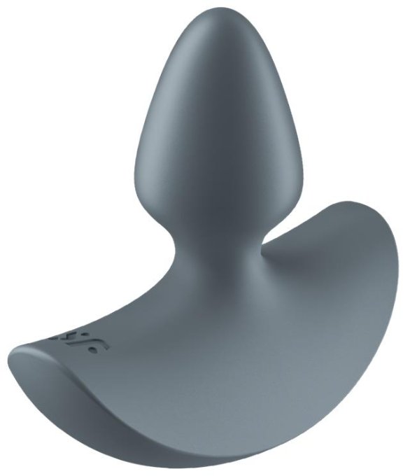 Plug anal vibrant Booty Absolute 1 Gris