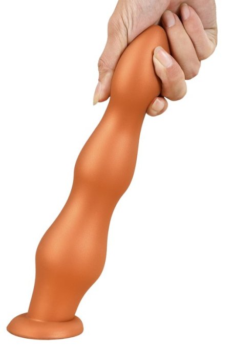 Plug anal XXL OGIVASS XL 30 x 10.5 cm Orange