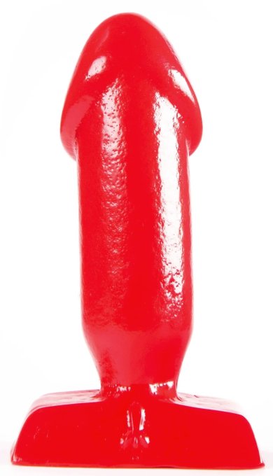 Plug anal ZIZI DICKED 10 x 4 cm Rouge