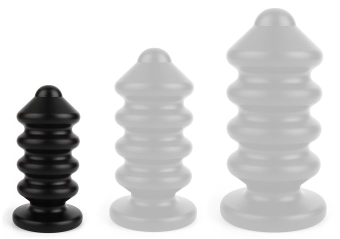 Plug Ass Blaster S 8 x 4 cm Noir