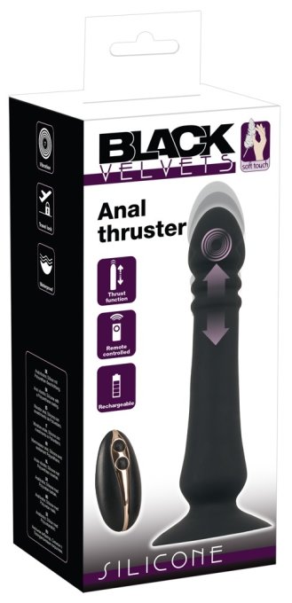 Plug avec poussée Thrust Velvet 18 x 4.4cm