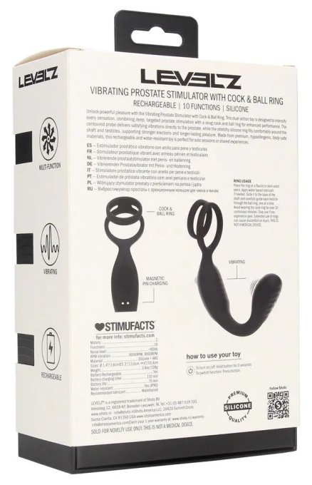 Plug + Ballstretcher Dobleez 8 x 3.6cm