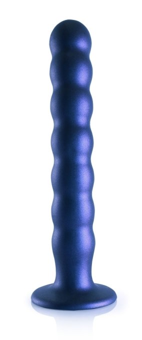 Plug Beaded G-Spot L 20.5 x 3.2cm Bleu