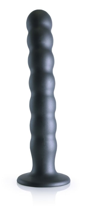 Plug Beaded G-Spot L 20.5 x 3.2cm Gris