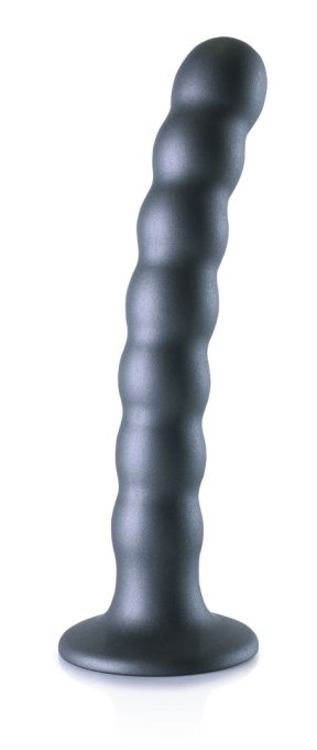 Plug Beaded G-Spot M 16.5 x 2.5cm Gris