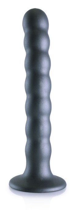 Plug Beaded G-Spot M 16.5 x 2.5cm Gris
