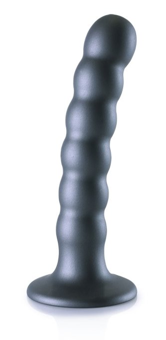 Plug Beaded G-Spot S 13 x 2.5cm Gris