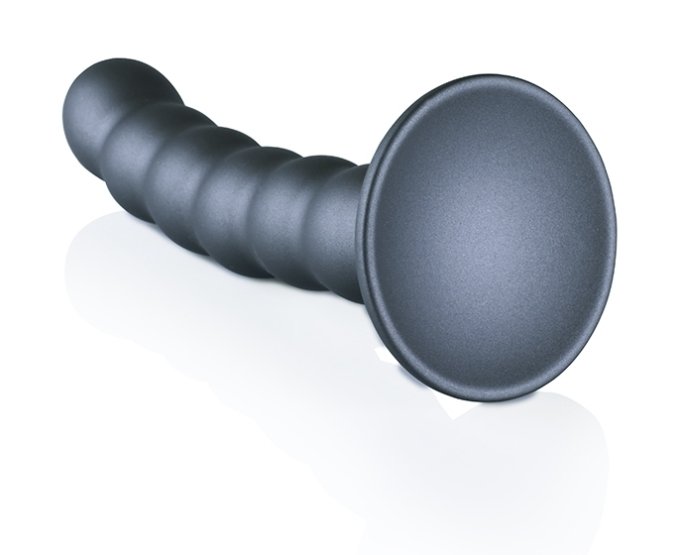 Plug Beaded G-Spot S 13 x 2.5cm Gris