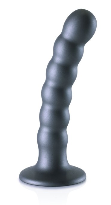 Plug Beaded G-Spot S 13 x 2.5cm Gris
