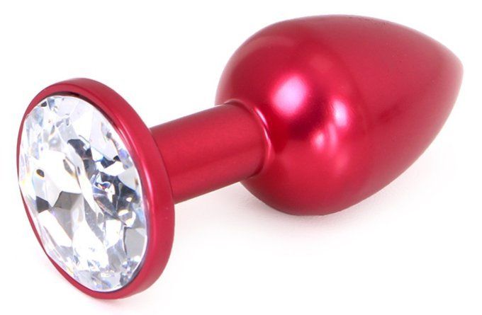 Plug Bijou Anal Alu Gem light 6 x 2.8 cm 