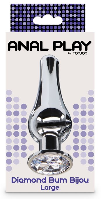 Plug bijou anal Diamond Bum L 12 x 4.1cm