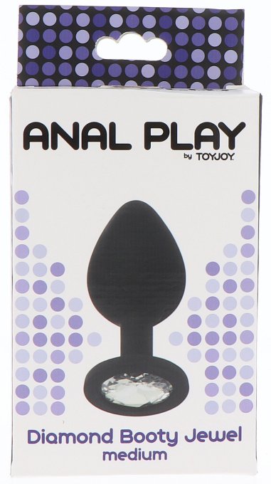 Plug Bijou Diamond Booty M 7 x 3.5 cm