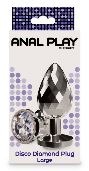 Plug Bijou Disco Diamond L 8.5 x 3.8 cm