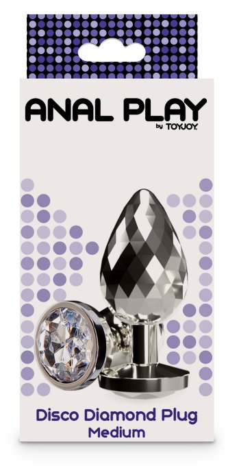 Plug Bijou Disco Diamond M 7 x 3.3 cm